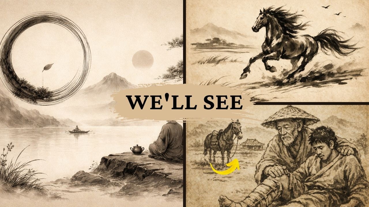 Bad Luck? Good Luck? We'll See - An Ancient Wisdom Teaching