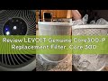 Review LEVOIT Genuine Core300-P Replacement Filter, Core 300-RF Air Purifier Core300S Filters, Suppo