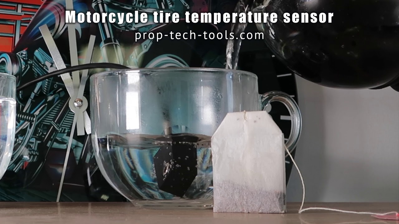 Tea time with tire temperature sensor - short version