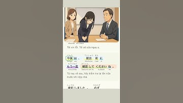 Luyện Kaiwa mỗi ngày| Cách xin lỗi bằng tiếng Nhật| EDURA KAIWA - VIETSUB