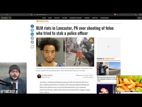 BLM Riots ERUPT In PA After Crazed Man Charges Cop With A Knife, Democrats Have REALLY Screwed Up