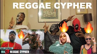 Beenie Man, Bounty Killer, Skip Marley & More  Reggae Cypher | Hip Hop Awards 20 (REACTION)