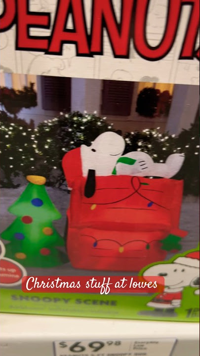 Update on lowes Christmas stuff