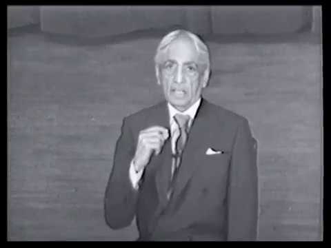 J. Krishnamurti - New York 1971 - Zweite öffentliche Rede in New York - Ihr Denken entscheidet...