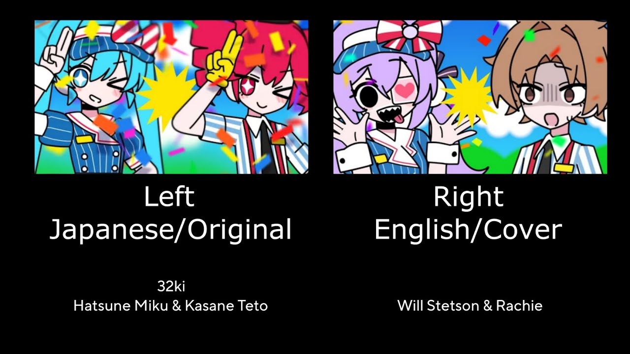 Mesmerizer... but Left Audio is Japanese and Right Audio is English Mesmerizer... but Left Audio is Japanese and Right Audio is English