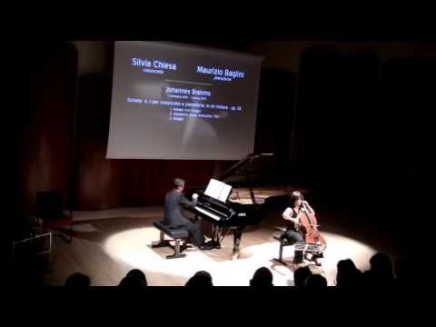 Maurizio Baglini e Silvia Chiesa:  Brahms Sonata nr. 1  op. 38