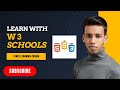 sidee wax uga barankartaa w3schools 👉How to learn W3Schools Full Course- Learn Web Development steps