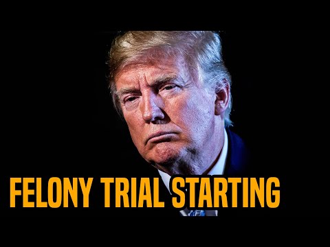 IT'S HAPPENING: Trump's first felony trial about to start