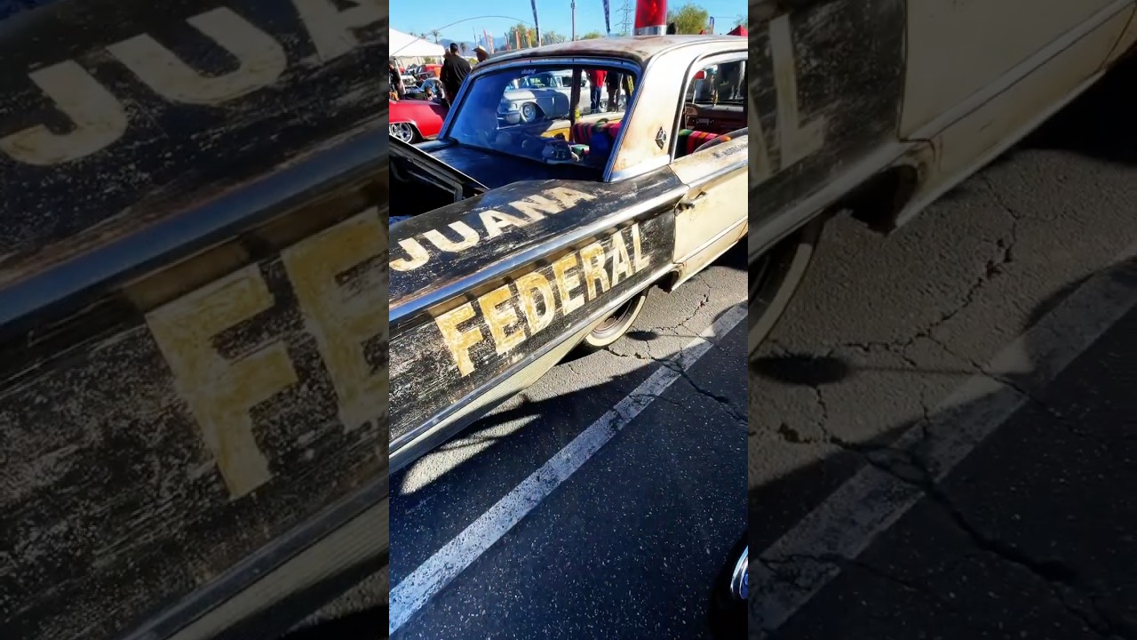 UNIQUE CUSTOM TIJUANA FEDERALES POLICE CAR! - Fireball Tim Garage