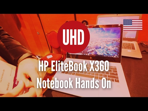 HP EliteBook X360 Notebook Hands On [4K]