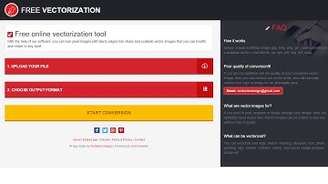 FREE ONLINE VECTORIZATION TOOL
