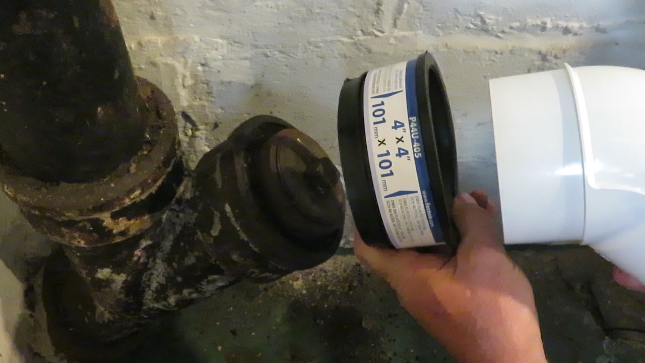 How To Remove A Lead Joint Form Cast Iron Drain And Connect To Pvc Pipe