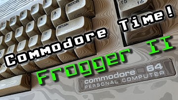 #401 Commodore 64 Time!...Frogger II Threeedeep: Hopping skywards [C64]