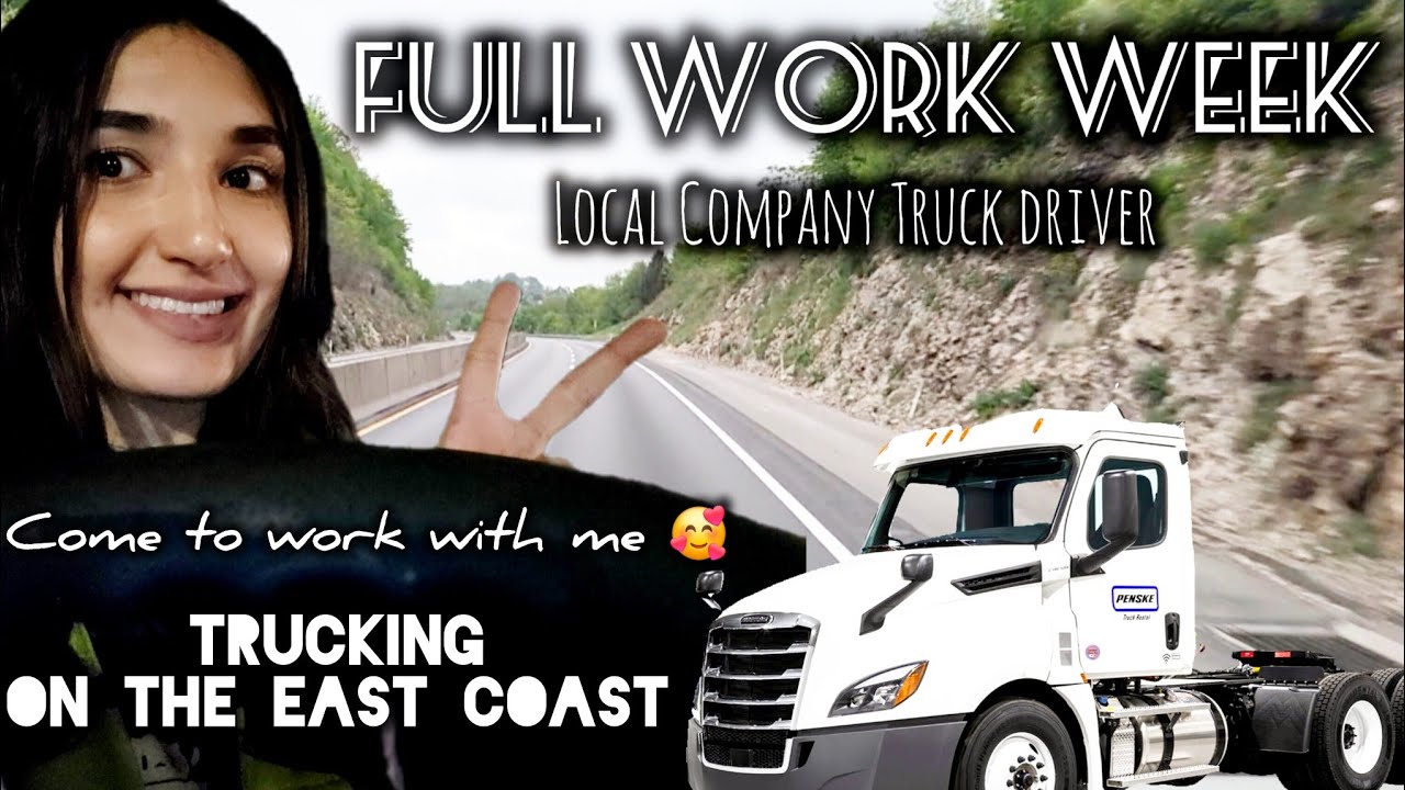 FULL WORK WEEK as a Local Truck Driver on the East Coast! NJ, PA, DE local runs