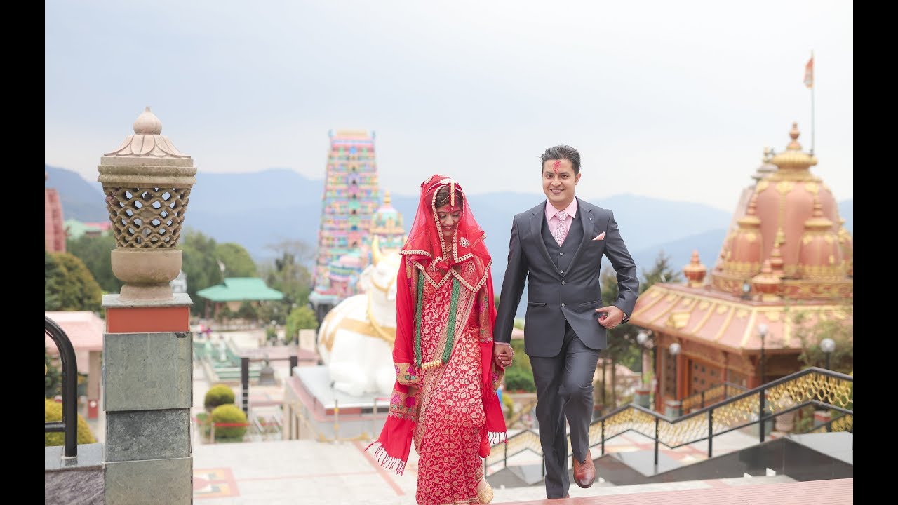 Hindu wedding film in Char Dham,Namchi, South Sikkim. Divya & Abhishek