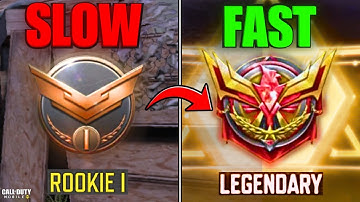 How To Reach LEGENDARY Rank FAST! (CODM)