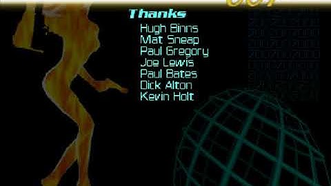 The World Is Not Enough (N64) - Prototype menus + Credits (720p60)