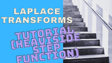 Laplace Transforms: Finding the Laplace Transform of a Heaviside Step Function (Example #1)