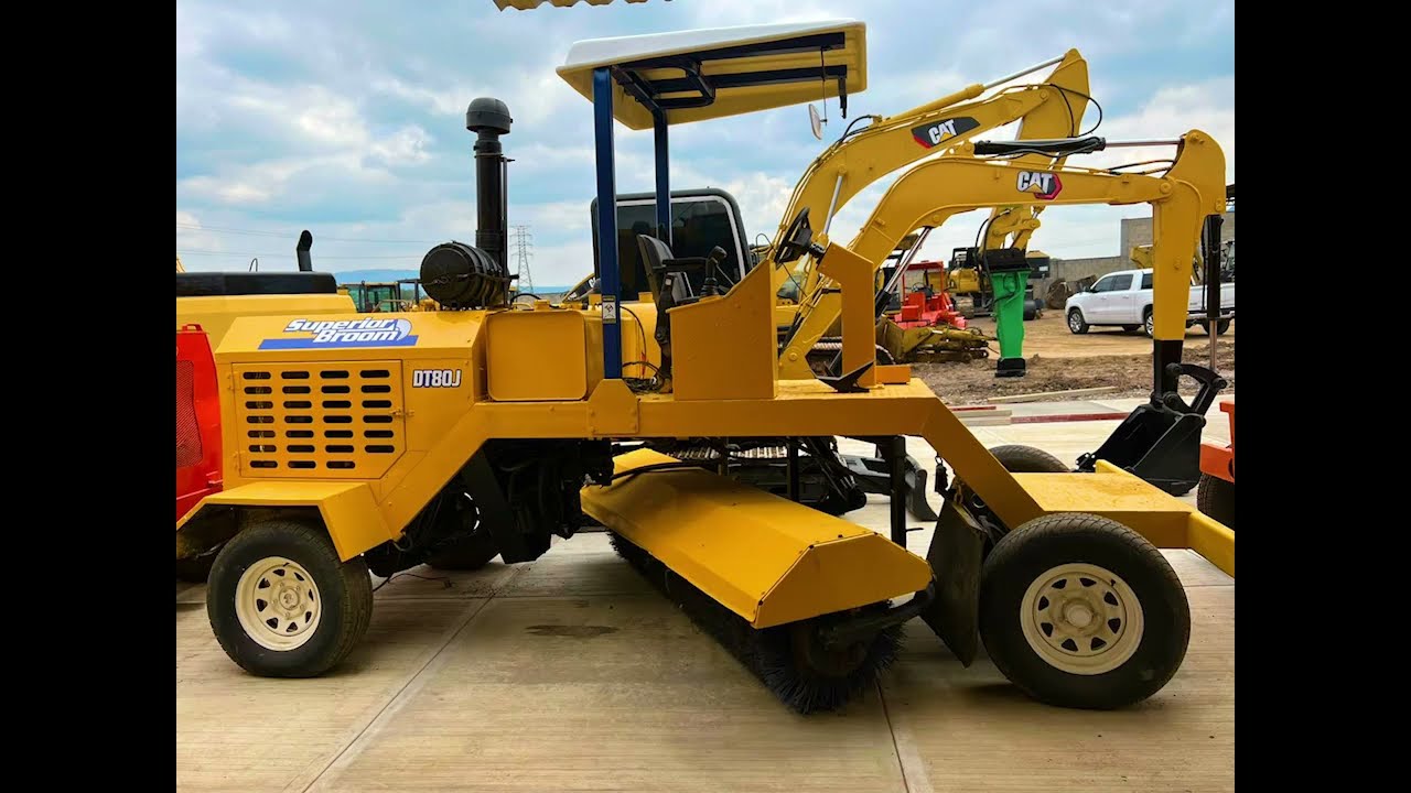 🚧🚧 ¡¡EN VENTA!! 🚧🚧 BARREDORA SUPERIOR BROOM DT80 YouTube