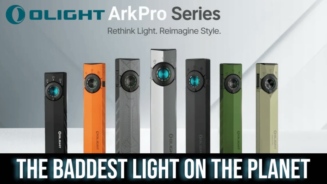 The BADDEST Flashlight on Planet Earth?! Olight Ark Pro Review