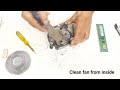 how to clean a CPU fan ? take apart  CPU fan! Deep clean CPU fan!