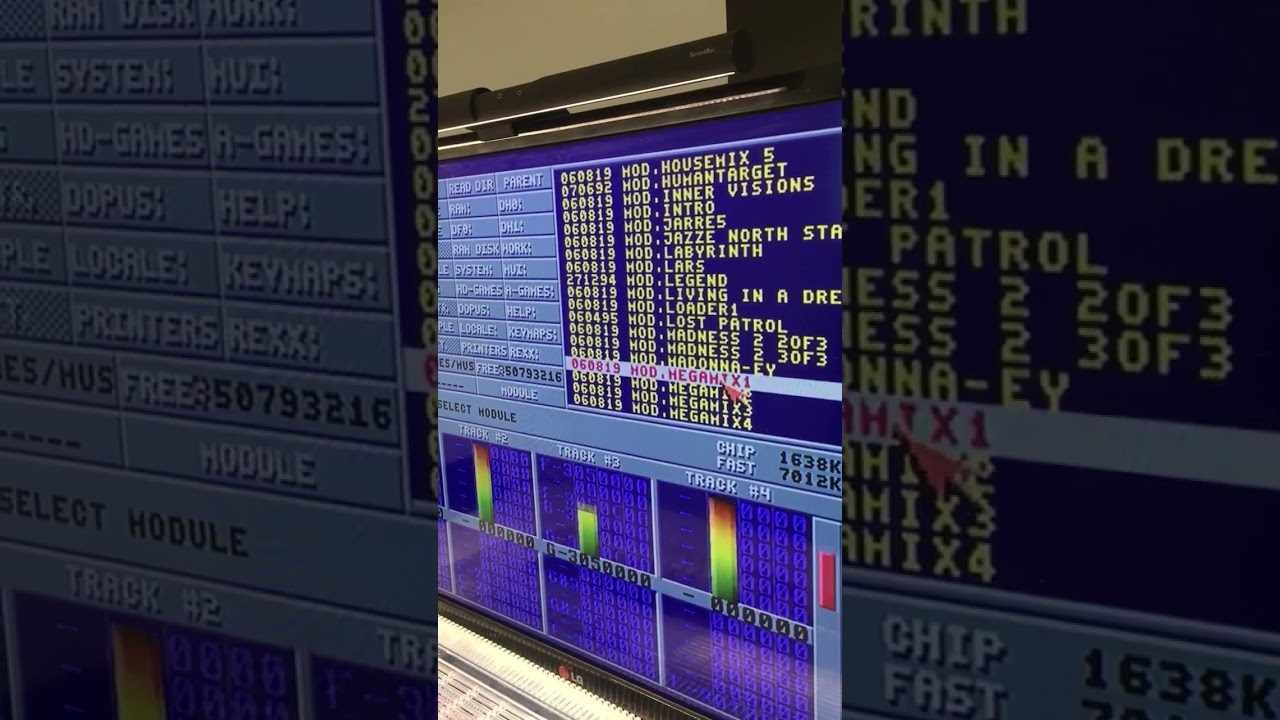 30 years old Tracker music on Amiga 500 