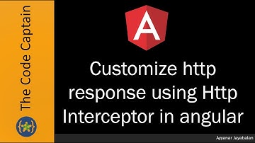 Customize http response using Http Interceptor in angular