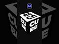 Master 3D Cube Rotation Animations in After Effects 🎥