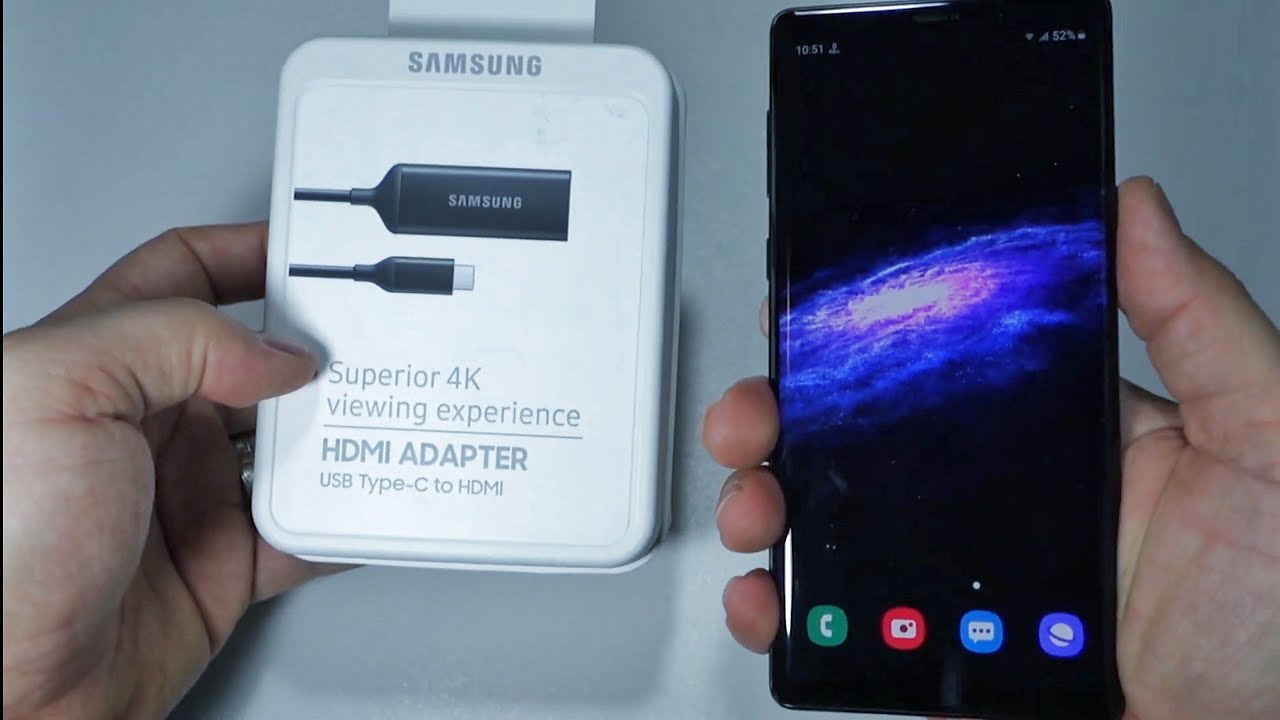 How to use a Samsung USB-C to HDMI adapter?