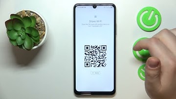 How to Share the WiFi Network Password & QR Code on ZTE Blade A72S