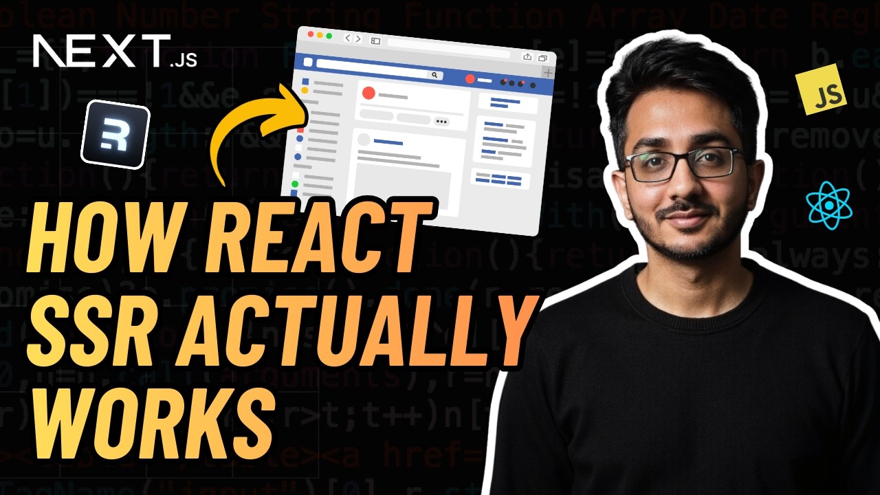 Как на самом деле работает SSR в React (без фреймворков)