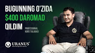 3 Oyda $3,000 Daromad | Professional Kurs Talabamizdan Intervyu