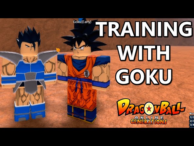 TRAINING WITH GOKU, Dragon Ball Online Revelations