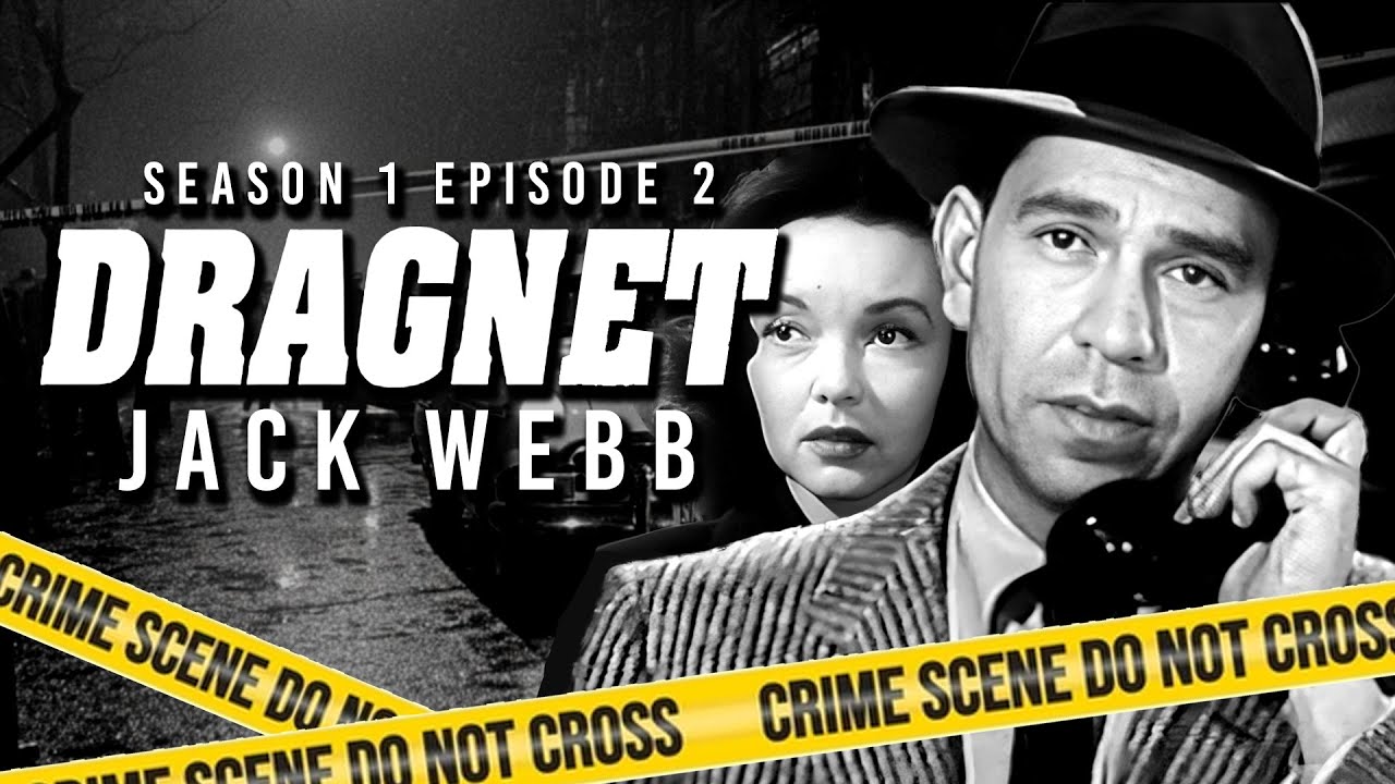 Classic Universal Studios Detective Series | Dragnet (1952): The Big Actor | Classic TV Series