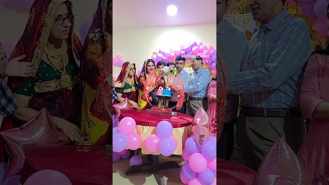 twin babies bday celebration 🍾