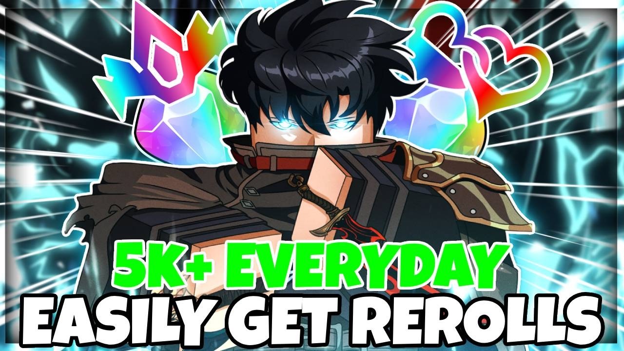 Как легко фармить 5000+ рероллов КАЖДЫЙ ДЕНЬ в Anime Rangers X?!