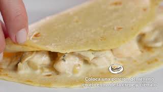 CREPE AVENA CON POLLO