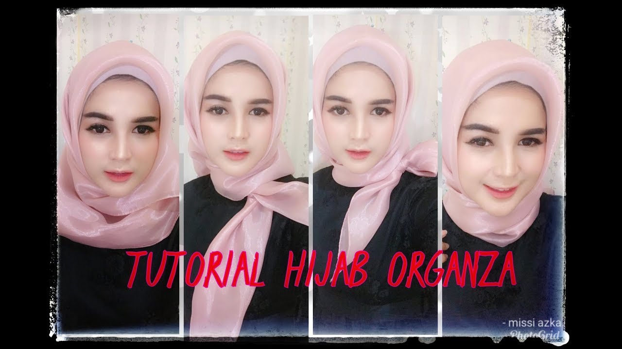 5 STYLE TUTORIAL HIJAB ORGANZA TREND 2019 YouTube