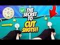 Pool Lessons - The Secret to Extreme Cut Shots!!