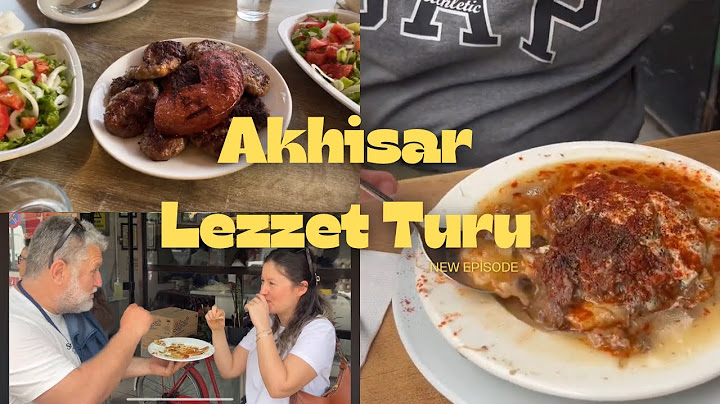 Akhisar’da 1 Gün: Ne Yenir, Nerede Yenir? I Akhisar Sokak Lezzetleri VLOG