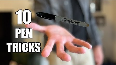 10 INSANE Magic Tricks with a Sharpie Anyone Can Do!
