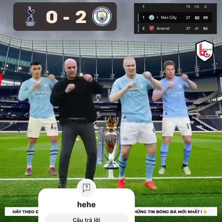 Bxh Premier League 2425