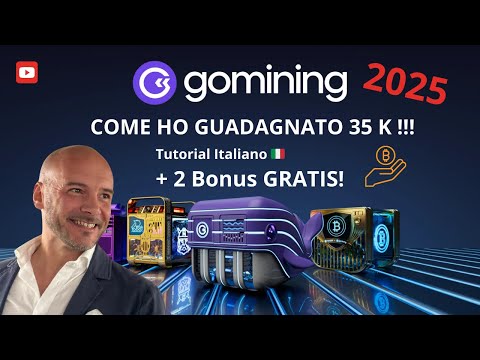 Anteprima del video tutorial e recensione iniziale di GoMining in italiano