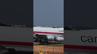Magnificent Boeing 747-400 from Cargo Lux. Comment, share! #aviation
