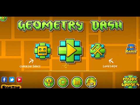 como descargar e instalar geometry dash en pc - YouTube