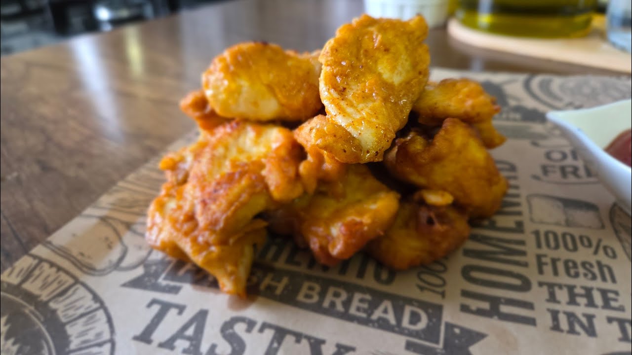  How to make crispy chicken strips 🍗