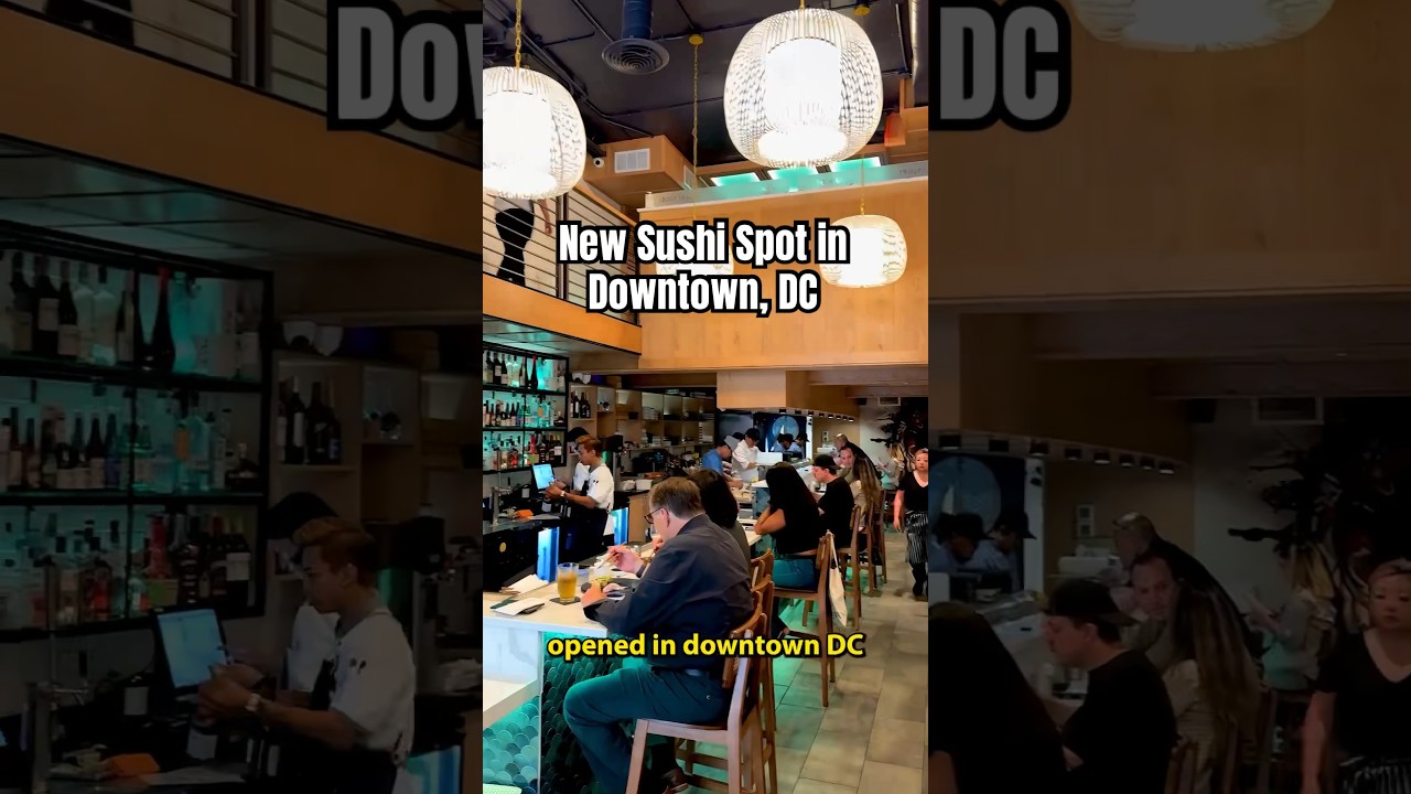 Check out this new sushi spot in DC - Umai Nori 