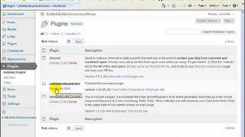 EzMobileSiteGenerator - Updating to the latest version of EzMobileSiteGenerator