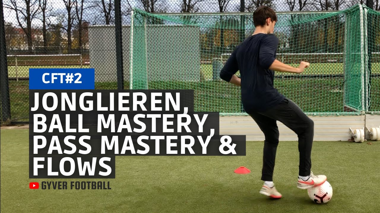 Jonglieren, Ball Mastery, Pass Mastery & Flows // GyverFootball // Corona Fußball Training 2 // CFT2