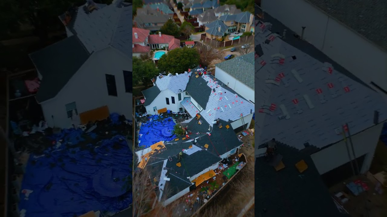 New Roof Install for Customer in Plano, TX 